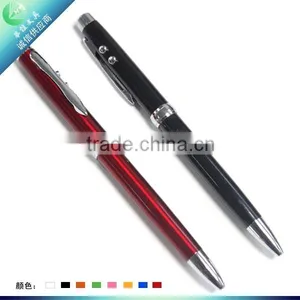 Smooth Paint Pen With Laser and Led Light Pen With Stylus Balll Pen thumbnail-1
