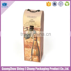 High-end Customized Paper Wine Bag in Box thumbnail-1