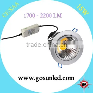 China Factory 2016 Hot Sales 15W Cob Led Downlight With 5 Years Warranty thumbnail-2