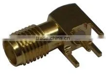 RF Application Sma Female Right Angle Pcb rf Connector thumbnail-1
