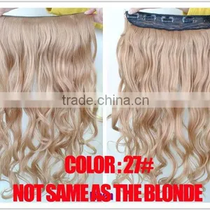 Hot Sell New Design Fashionable 30cm Clip in Colored Hair Extensions thumbnail-1