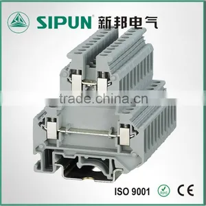 UK4 Sqmm Frame Type Double Layer Terminal Block thumbnail-1