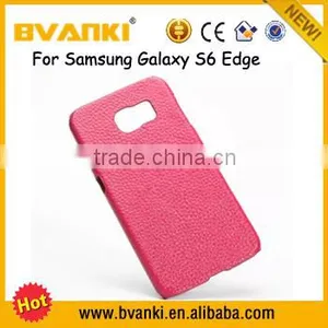 Fancy Mobile Cover Case For Samsung Galaxy S6 Edge Unlocked Genuine Leather Cover Case For Samsung Galaxy S6 Edge Protector Case thumbnail-1