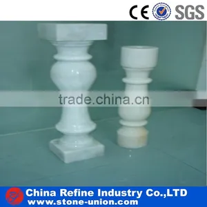 Yellow Marble Spiral Column thumbnail-3