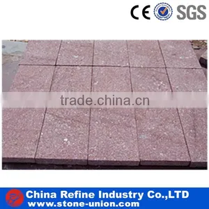 Red Porphyry Granite Paving Tiles thumbnail-1