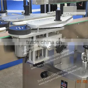High-efficiency Automatic Sticker Label 2 Sides Bottle Labeling Machinery thumbnail-2