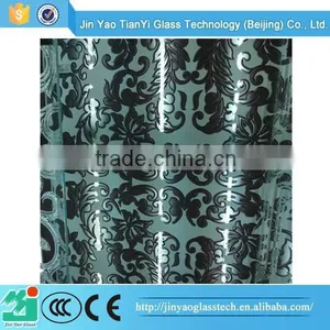 33-19mm Acid Etched Glass for Door thumbnail-3