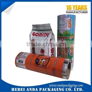 Food Grade Plastic Film Roll for Pet Food Bag /custom Dog Food Packaging Bag thumbnail-1