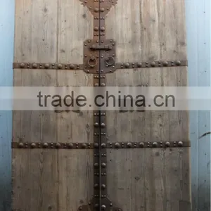 Chinese Antique Exterior Solid Recycle Wood Door Quality Choice thumbnail-1