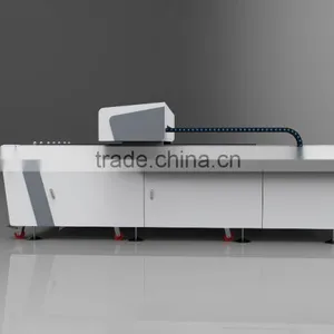 High Precise CO2 Metal&non Metal Cutting Bed Cutting Machine With Ball Screw thumbnail-3