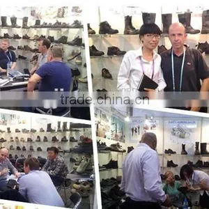Natural Rubber Sole Safety Boots Steel Toe Cap Steel Midsole Safety Shoes 8075 thumbnail-4