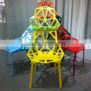 Wholesale Modern Colorful PP Material Plastic Chair Price thumbnail-1