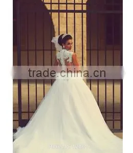 Beautiful Sweetheart Appliqued Wedding Dresses thumbnail-4