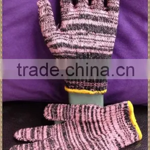 Black & Pink Working Cotton Glove thumbnail-1