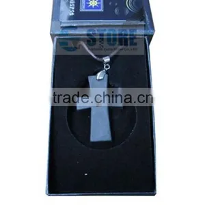 Crossing Design Black Quantum Scalar Energy Pendant thumbnail-2