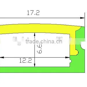 Aluminum Profile for Kitchen Cabinet/aluminum Led Profiles thumbnail-4