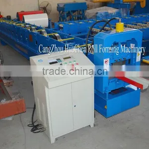 Color Steel Plate Hydraulic Gutter Rolling Machine, Gutter Machinery thumbnail-2