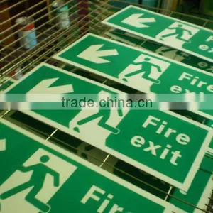 Glow in Dark Safety Signs Print Photoluminescent Safety Signs Print Lighted Safety Signs thumbnail-3
