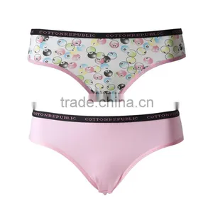 Mature Women Cotton Spandex Basic Underwear Panties thumbnail-2