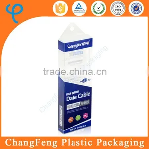 Transparent Plastic Box for USB Cable Packaging thumbnail-1