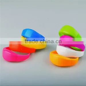 High Quality Radio Led Bracelet Control Dmx Led Silicone Bracelet thumbnail-5