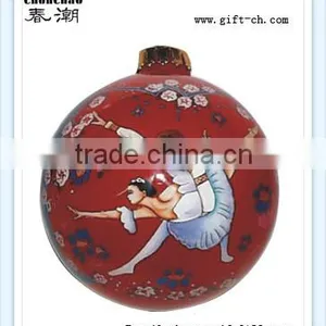 Different Size Inside Painted Glass Ornament Ball thumbnail-1