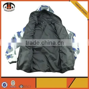 Men Cotton Leisure Jacket With Camo Pattern thumbnail-3