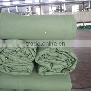 Fire Retardant Waterproof 100% Cotton Canvas Tarpaulin thumbnail-1