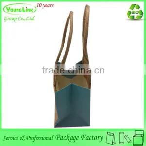Custom Printing Mini Cute Kraft Paper Bag With Paper String thumbnail-1