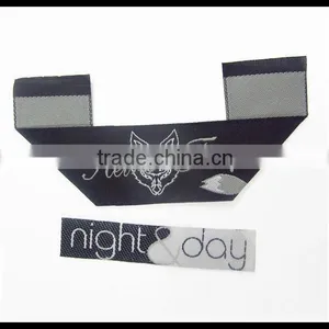 Famous Garment Woven Label Free Sample Custom Label Hangtag Label thumbnail-1
