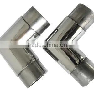 Handrail Crossbar Stainless Steel 40*40mm 4 Way Pipe Square Tube Connectors thumbnail-3
