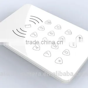 Touch Screen RFID Wireless Keypad , Support Doorbell Function Wireless Keyboard thumbnail-2