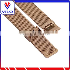 Silver Stainless Steel Smart Watch Band Chain for Samsung Gear S2 / Milanis Watch Band for Samsung Gear S2 R750 thumbnail-5