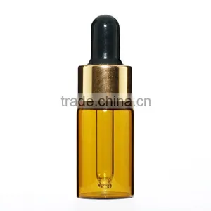 Cheap Price Amber Tube Glass Bottle With Dropper thumbnail-1