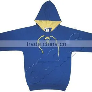 Lace-up Hooded Sweatshirts thumbnail-1