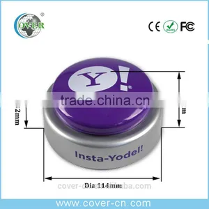 Programmable Talking Button With Custom Sounds/Logos For Promotional Gifts thumbnail-3