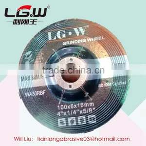 425 Long Life 100*6*16 Sharp and Durable Grinding Wheel for Inox SS thumbnail-1
