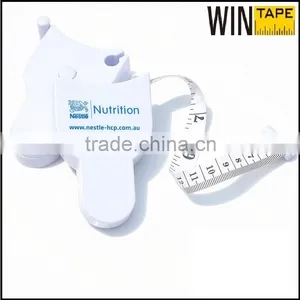 1.5meters/60inches OEM/ODM Service Glass Fiber Ruler Inch and cm Print Waist Health Body Measuring Tape Logo thumbnail-1