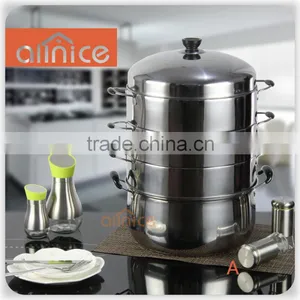 Energy-saving Multi-function Stainless Steel Steamer Pot/Bamboo Steamer thumbnail-1
