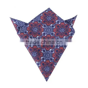 Classic Print Pure Silk Pocket Square thumbnail-3