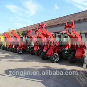 WOLF Mini Loader 1.0T Loader 0.6m3 Bucket Capacity thumbnail-1