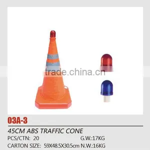 45CM ABS Traffic Road Cone thumbnail-1