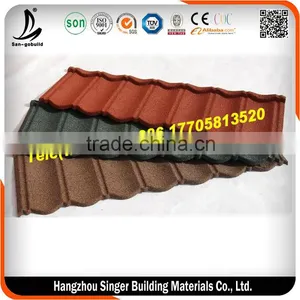 Stone Coated Metal Roofing Tile And Roof Gutter Factory thumbnail-3