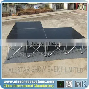 Cheap Wood Manufacture Promotion Folding Portable Stages for Sale thumbnail-3