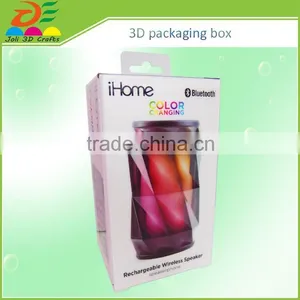 Factory Sale Beverage Handmade Feature 3D Plastic PET Rectangular Packaging Box thumbnail-6