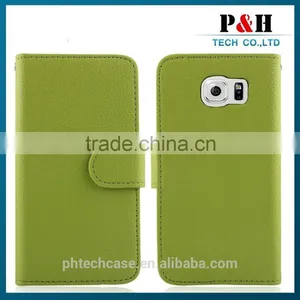 Quality Products Leather Cover Case for Samsung Galaxy s6 Case for Samsung Galaxy s6 Leather Case thumbnail-3