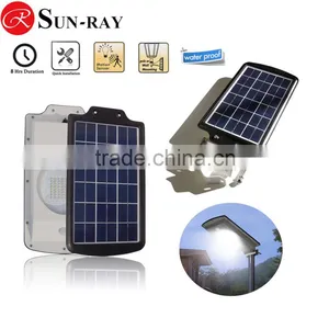 LiFePO4 Battery Powered Small Led Solar Light With PIR Motion Senor Energy Saving 500 Lumen Solar Yard Light thumbnail-1