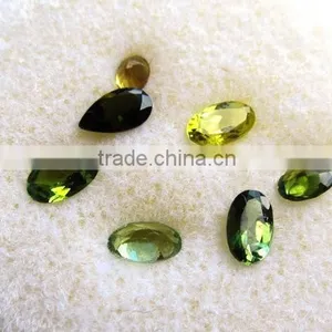 Green Tourmaline Gemstone Collection, Loose Cut Gemstone thumbnail-3
