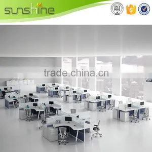 New Style 3 Person Office Furniture Workstation For 3 Person Made In China thumbnail-5