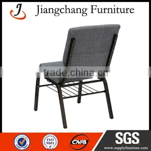 Stackable Church Metal Chairs For Sale JC-E75 thumbnail-1